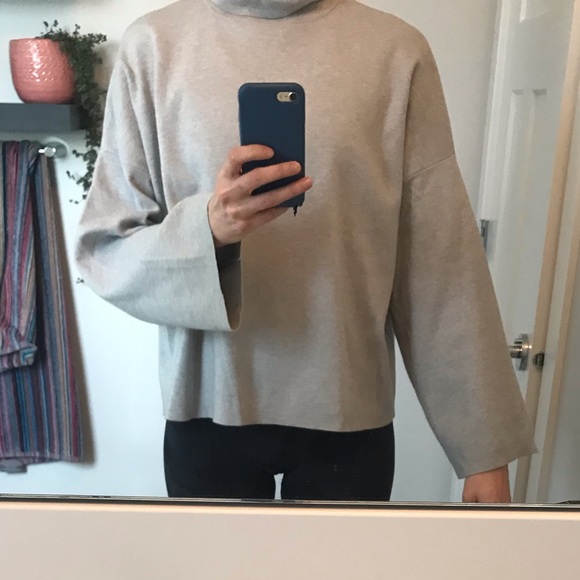 Twik (simons brand) light grey sweater. Size medium (fits small or medium). - Picture 7 of 8